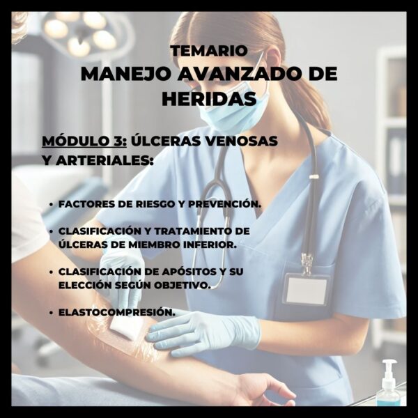 Diplomado manejo avanzado de heridas y ostomias - Imagen 5