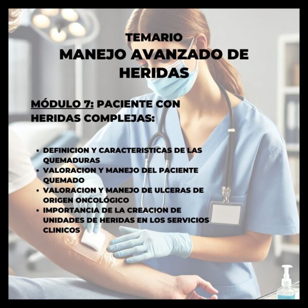 Diplomado manejo avanzado de heridas y ostomias - Imagen 9
