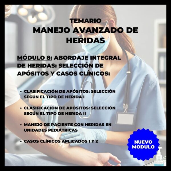Diplomado manejo avanzado de heridas y ostomias - Imagen 10
