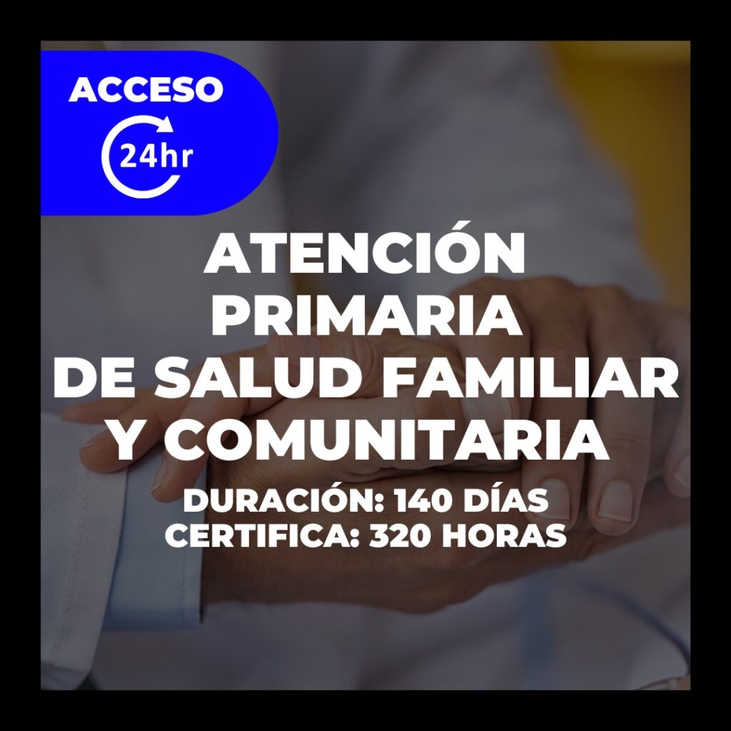 Diplomado: Atención primaria de salud familiar y comunitaria