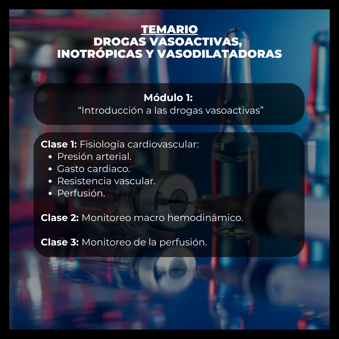 Drogas vasoactivas, inotrópicas y vasodilatadoras - Imagen 2