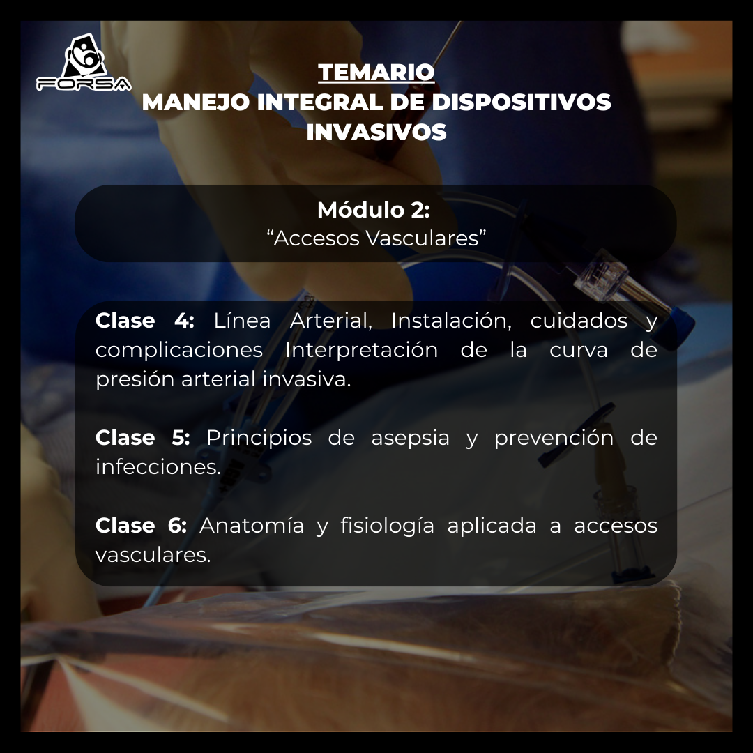 Manejo integral de dispositivos invasivos: técnica y aplicación clínica - Imagen 3