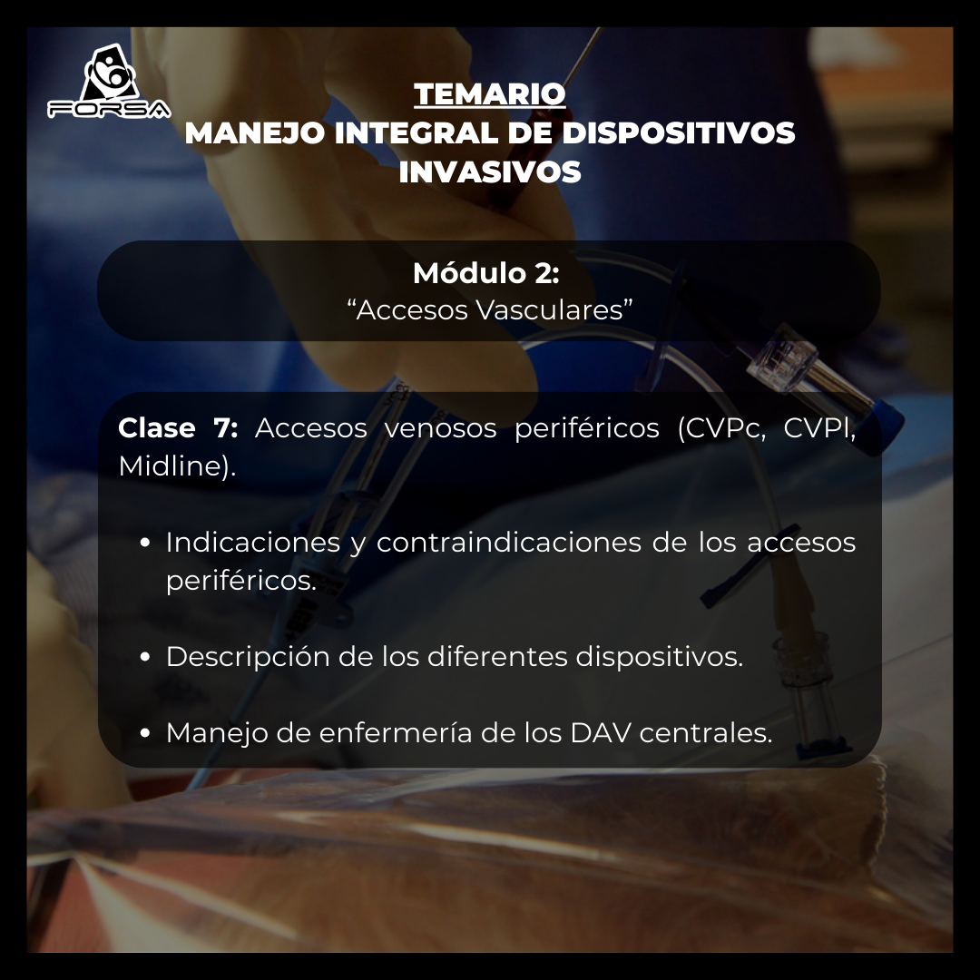 Manejo integral de dispositivos invasivos: técnica y aplicación clínica - Imagen 4