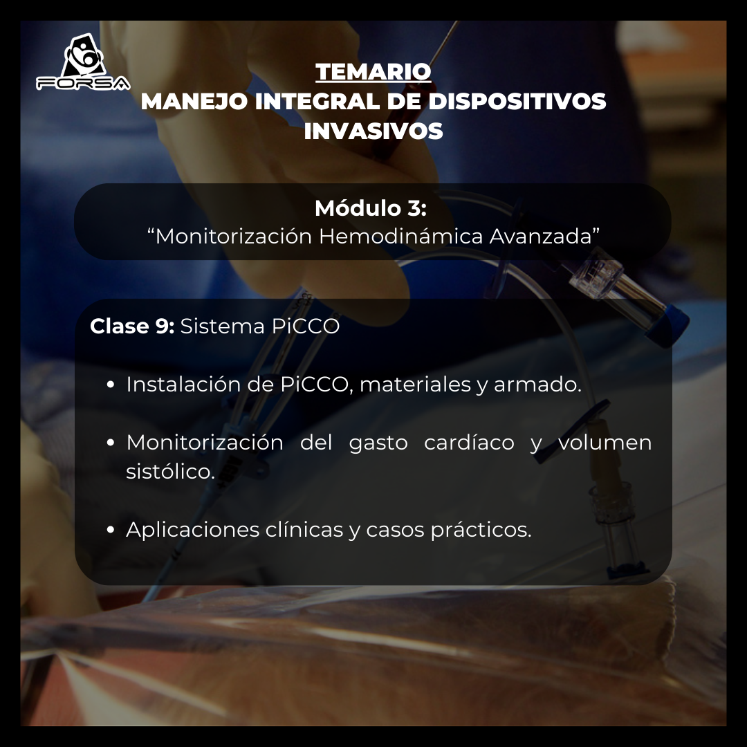 Manejo integral de dispositivos invasivos: técnica y aplicación clínica - Imagen 6