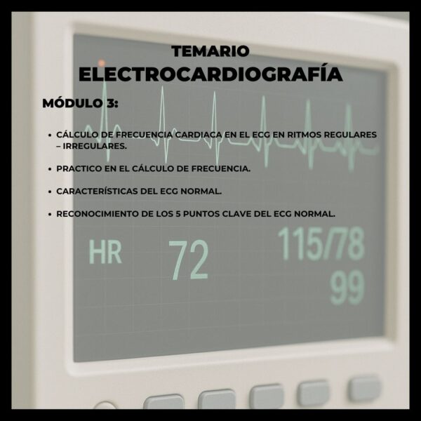 Pack VM Básica + ECG Práctica Aplicada - Imagen 6