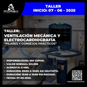 Taller: Ventilación Mecánica y Electrocardiografía