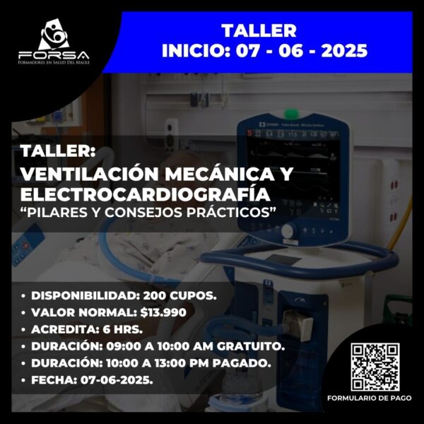 Taller: Ventilación Mecánica y Electrocardiografía