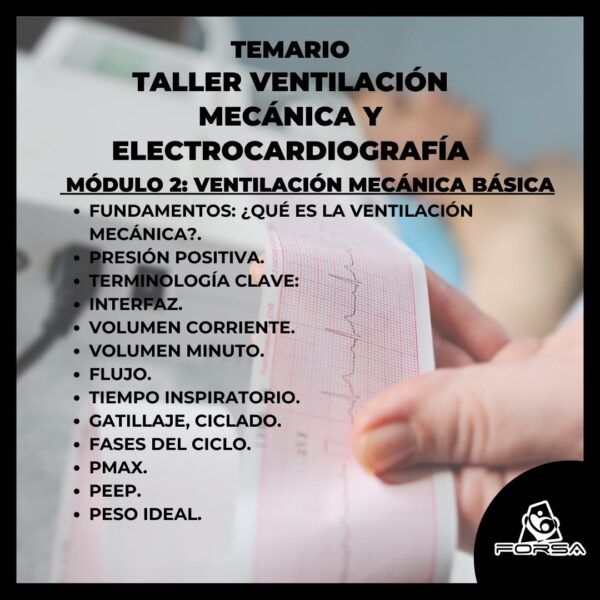Taller: Ventilación Mecánica y Electrocardiografía - Imagen 4