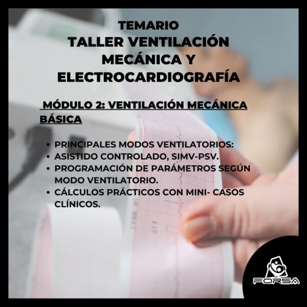 Taller: Ventilación Mecánica y Electrocardiografía - Imagen 5
