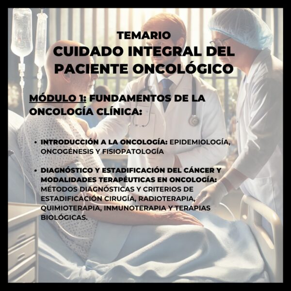 Cuidado Integral del Paciente Oncológico - Imagen 2