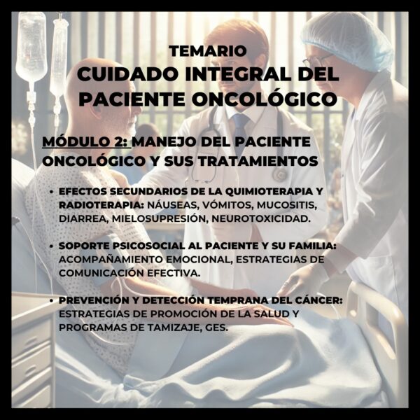 Cuidado Integral del Paciente Oncológico - Imagen 3