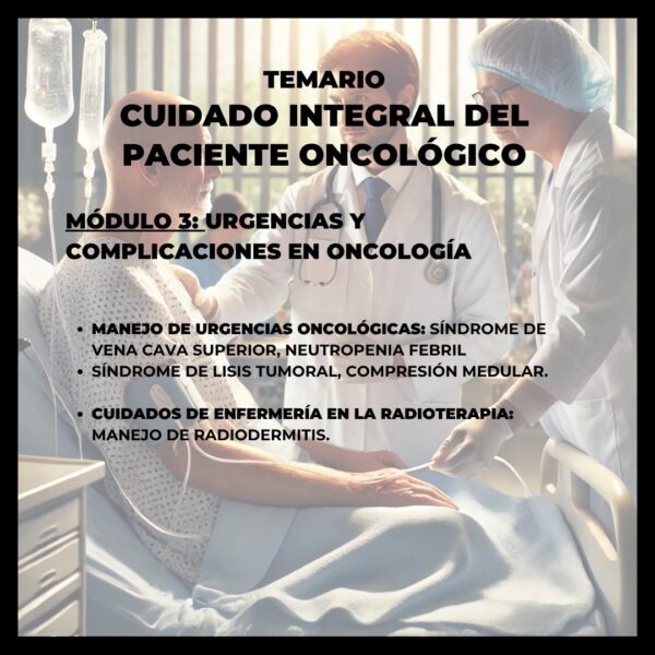 Cuidado Integral del Paciente Oncológico - Imagen 4