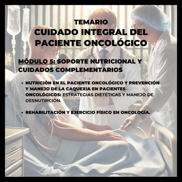 Cuidado Integral del Paciente Oncológico - Imagen 6
