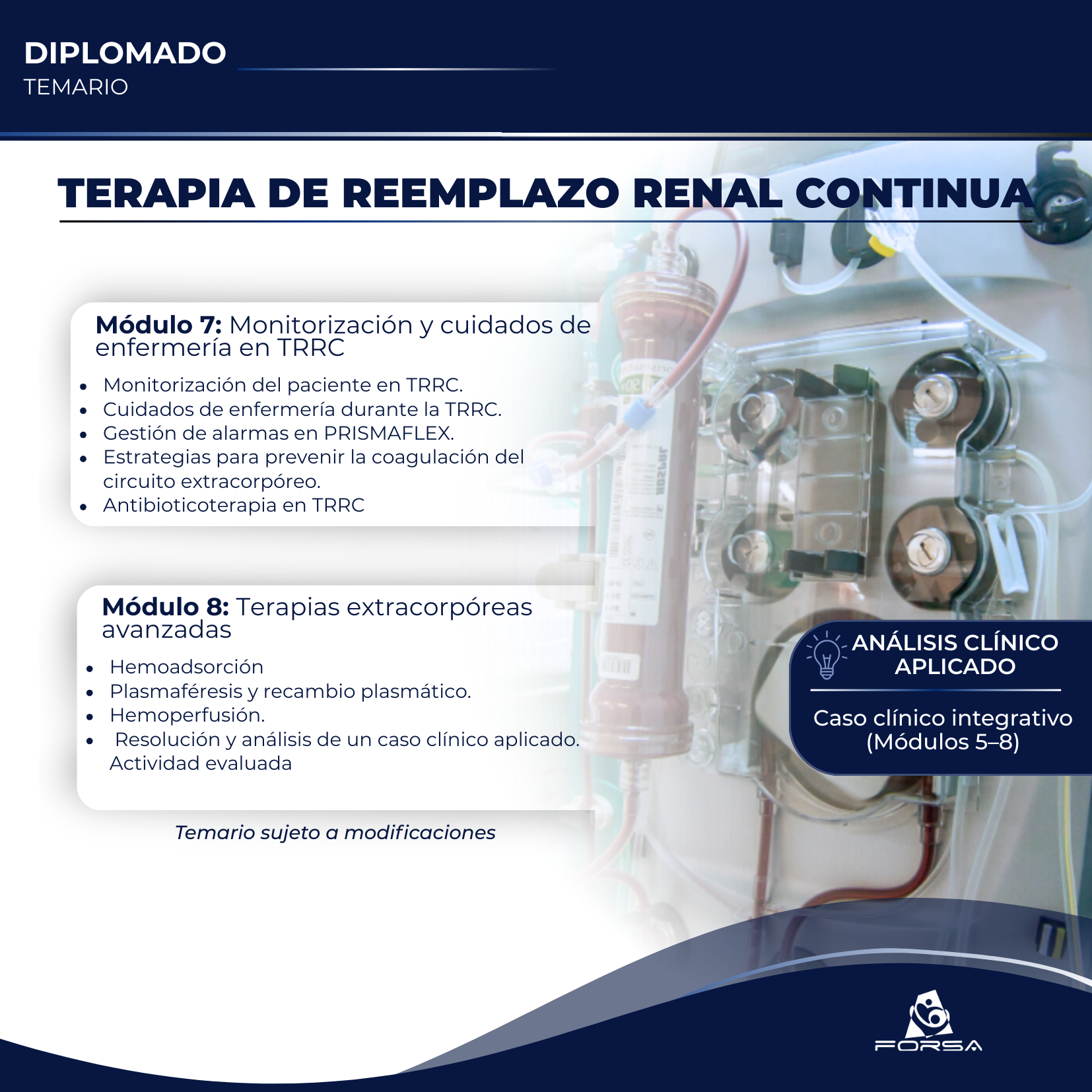 Terapia de Reemplazo Renal Continua (TRRC) - Imagen 4