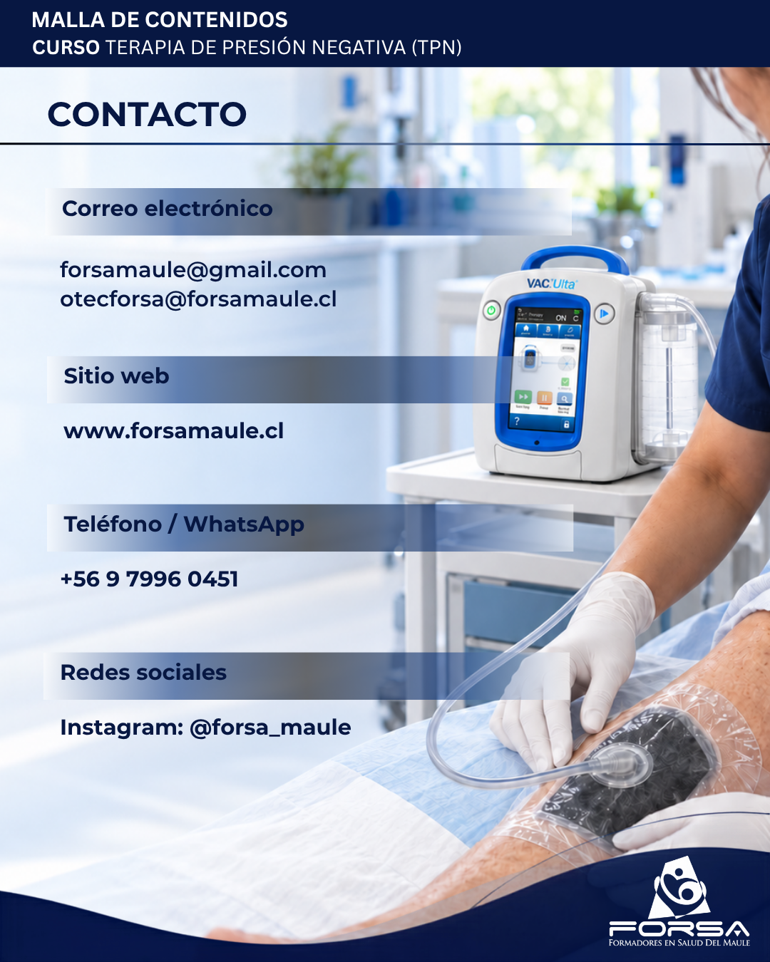 Terapia de presión negativa (TPN) + Fundamentos del Manejo Avanzado de Heridas - Imagen 15