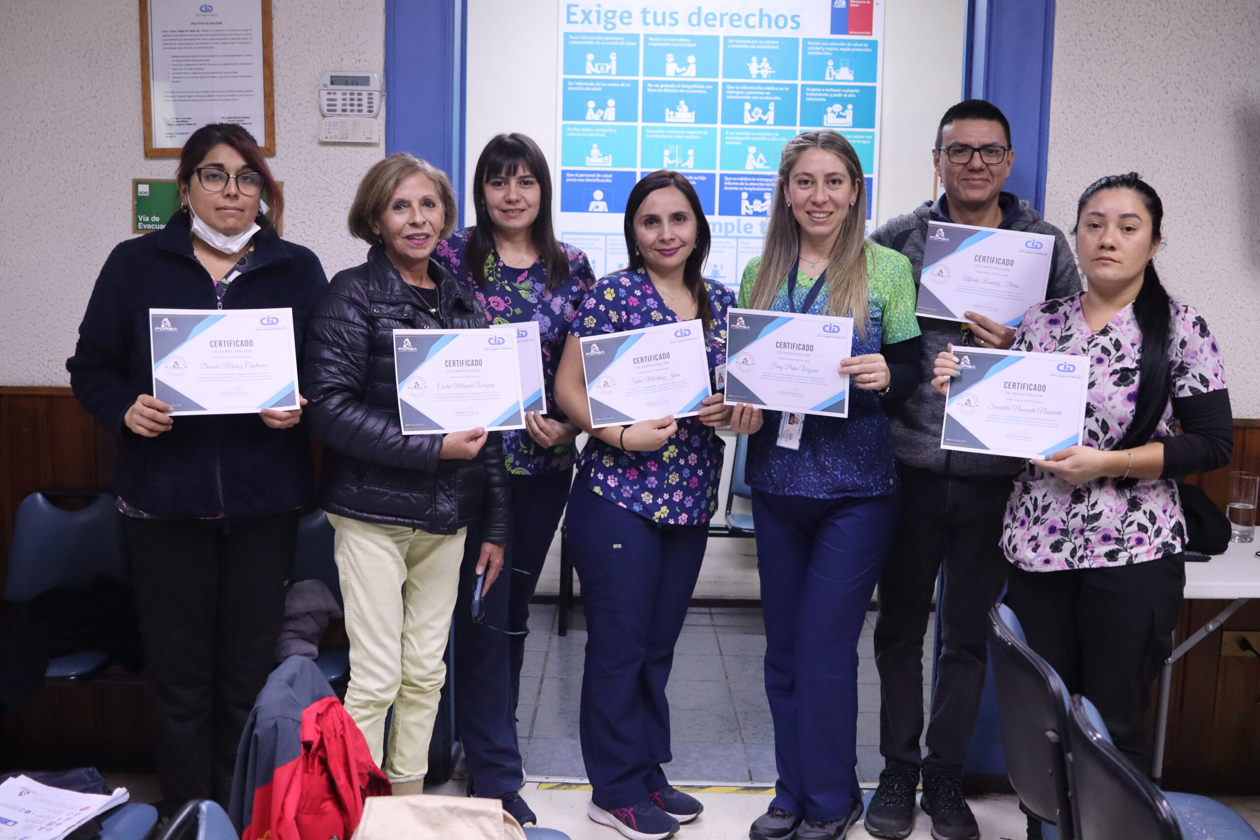 Participantes de capacitación Forsa Maule