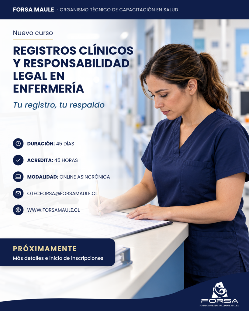 Registros clínicos y responsabilidad legal en enfermería