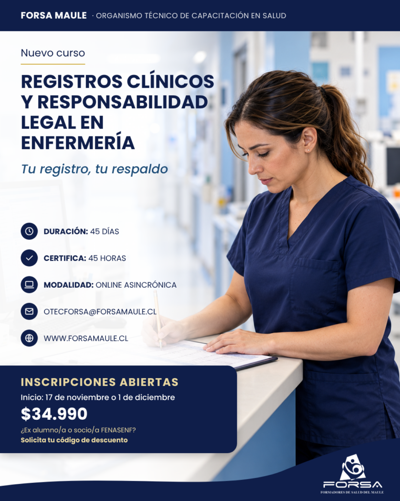 Registros clínicos y responsabilidad legal en enfermería